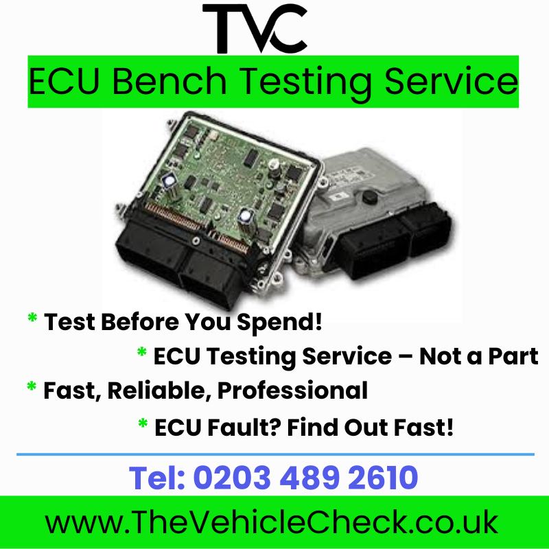 ECU Bench Testing Service – Save Money - Find Out If Your ECU Is the Problem