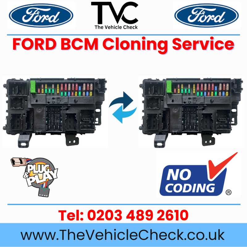 Ford BCM Cloning Service, Plug & Play - No Coding Required