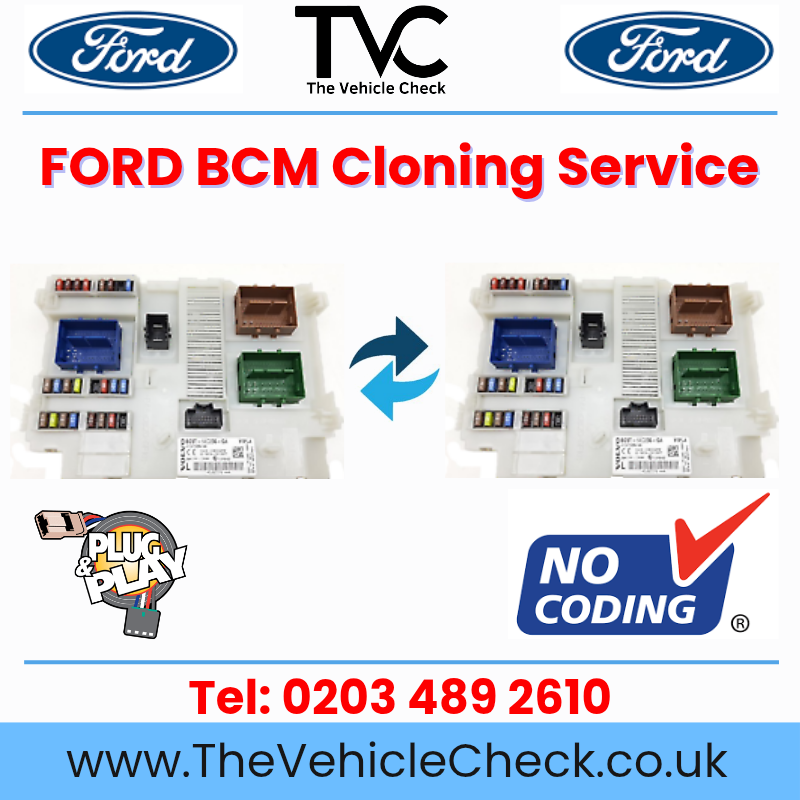 Ford BCM Cloning Service, Plug & Play - No Coding Required (Copy)