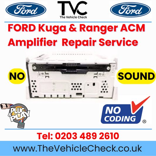 ford ranger Kuga amplifier repair