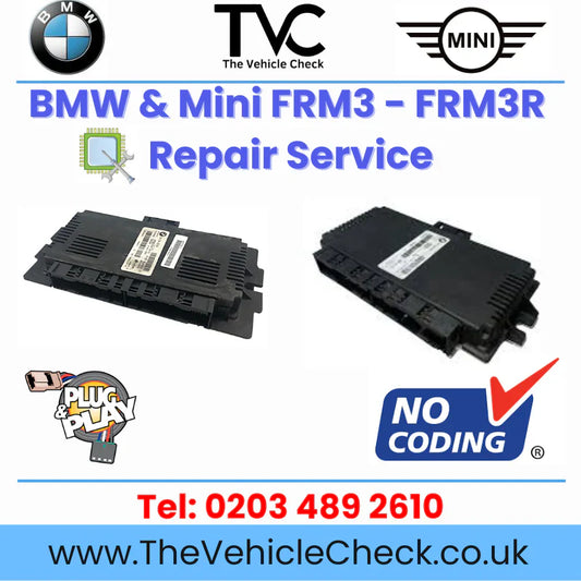 BMW FRM footwell module repair and cloning service — all BMW series specialist plug and play UK