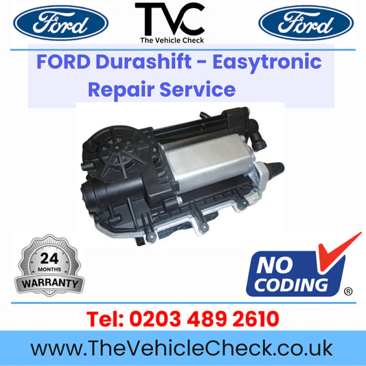 Ford clutch actuator repair and cloning service — Vauxhall Fiat and Mazda specialist plug and play UK