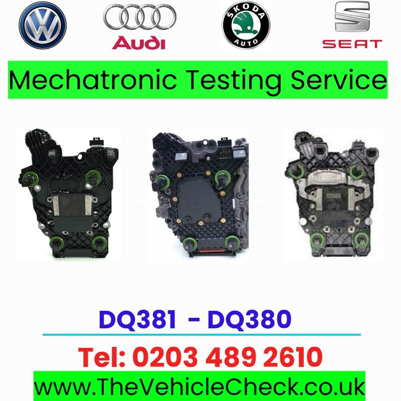 ✅ DQ381 - DQ380 - Mechatronic - TCU/TCM - Repair Service ✅