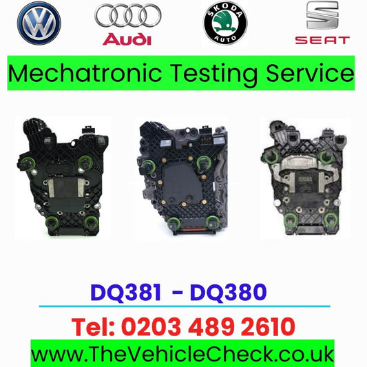 ✅ DQ381 - DQ380 - Mechatronic - TCU/TCM - Repair Service ✅