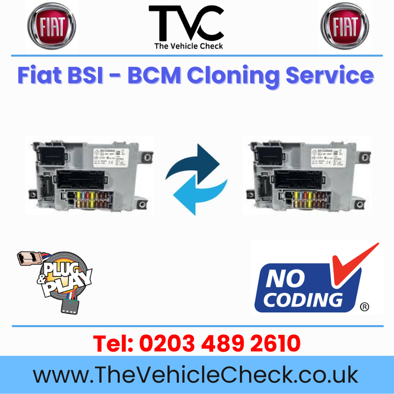 🔧 Fiat BSI / BCM Cloning Service – Fast, Reliable & Professional! 🔧Plug&Play🔧