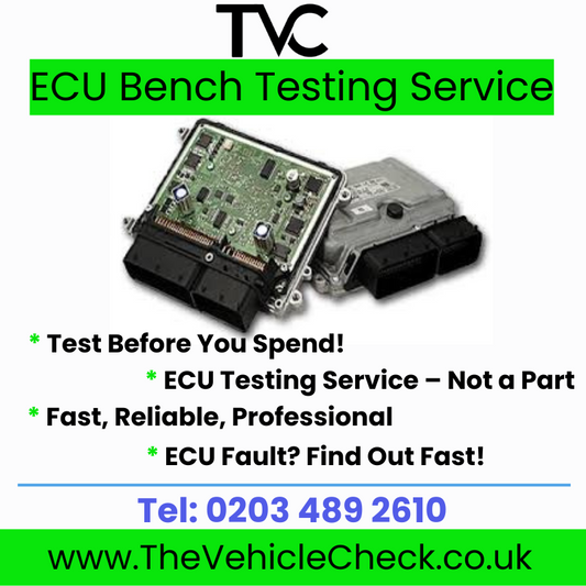 ECU Bench Testing Service – Save Money - Find Out If Your ECU Is the Problem