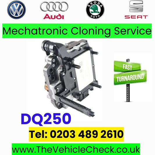 DQ250 DSG Gearbox Mechatronic Cloning Service - Plug & PLAY!! NO CODING