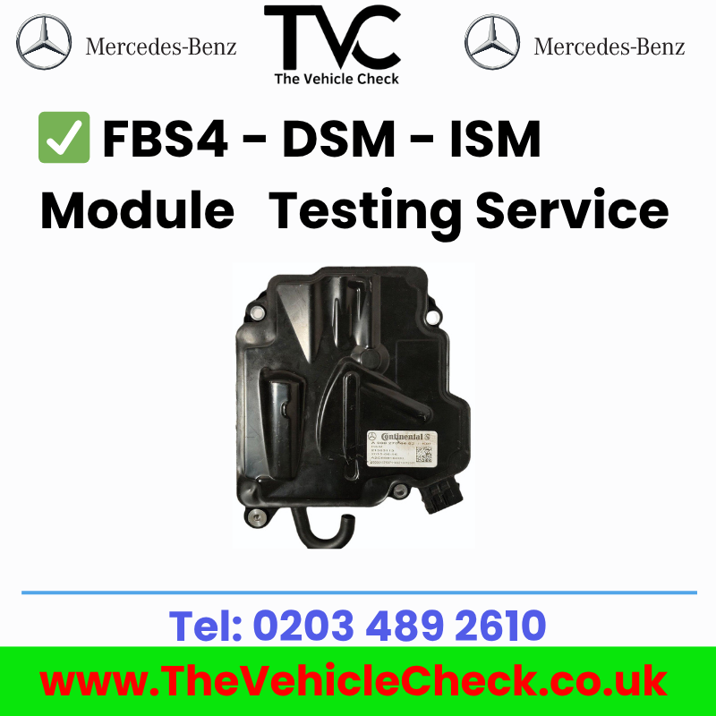 Over Bench Service Module Mercedes Intelligent Servo Module (ISM) Bench Testing Service 🔧 – The ...