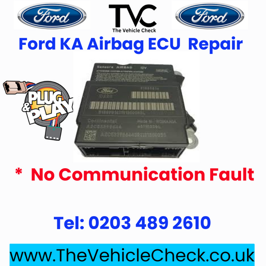 FORD KA 51976525 AIRBAG ECU SRS MODULE CRASH DATA REPAIR SERVICE