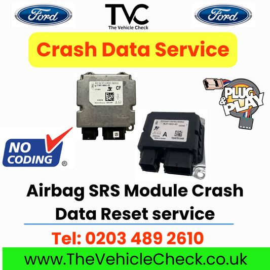 ✅ Ford Airbag Module Crash Data Reset Service ✅ NO CODING  - Plug & Play