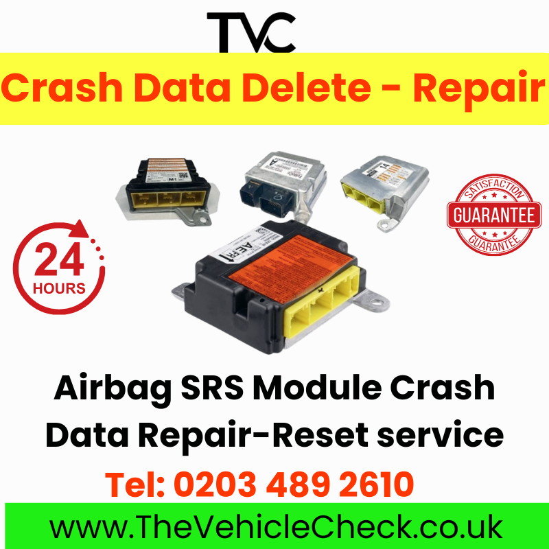Land Rover JPLA-14D374-AE Airbag ECU Crash Data Reset Service