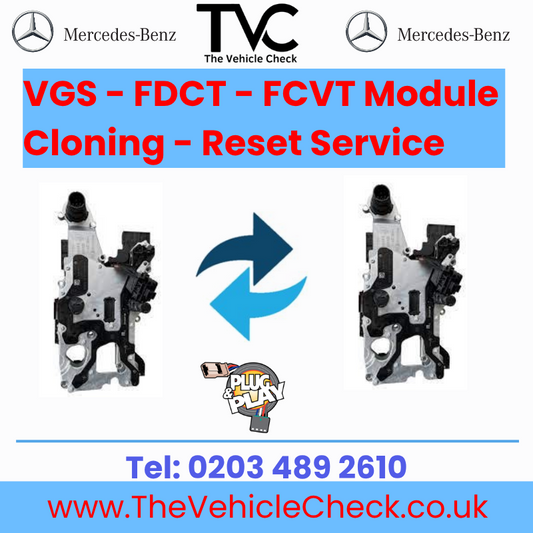 Mercedes VGS VGS-FDCT, VGS2-FCVT, VGS2-FDCT Cloning Service