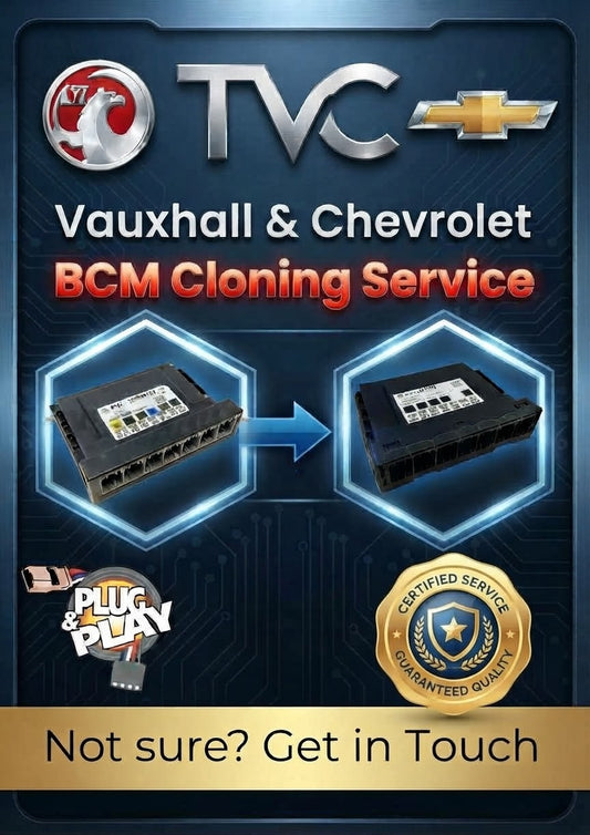 Vauxhall & Chevrolet BCM Cloning Service - TVC