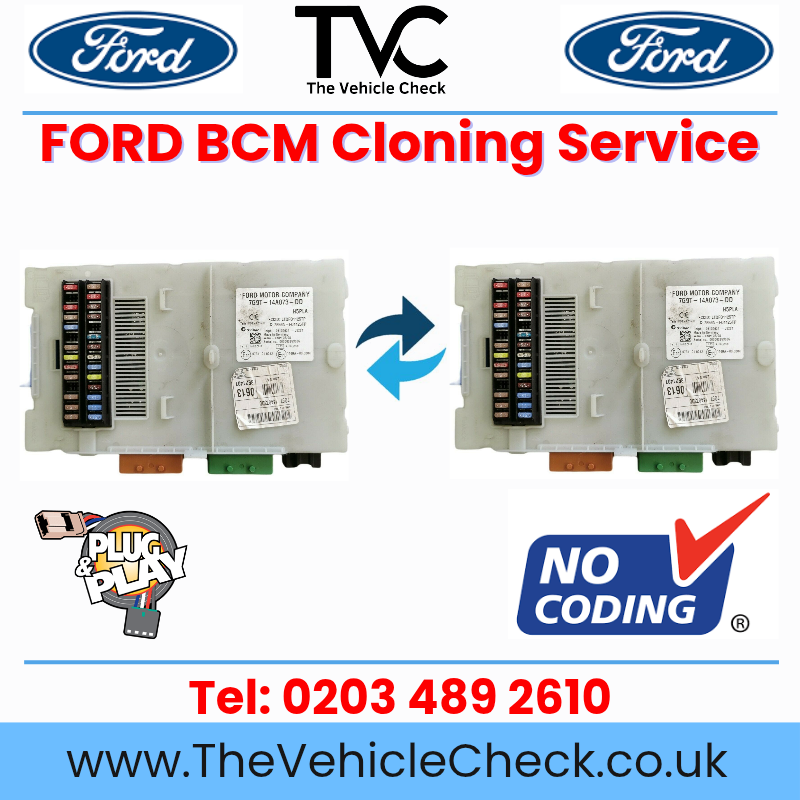 Ford BCM  Cloning Service, Plug & Play - No Coding Required (Copy) (Copy) (Copy)
