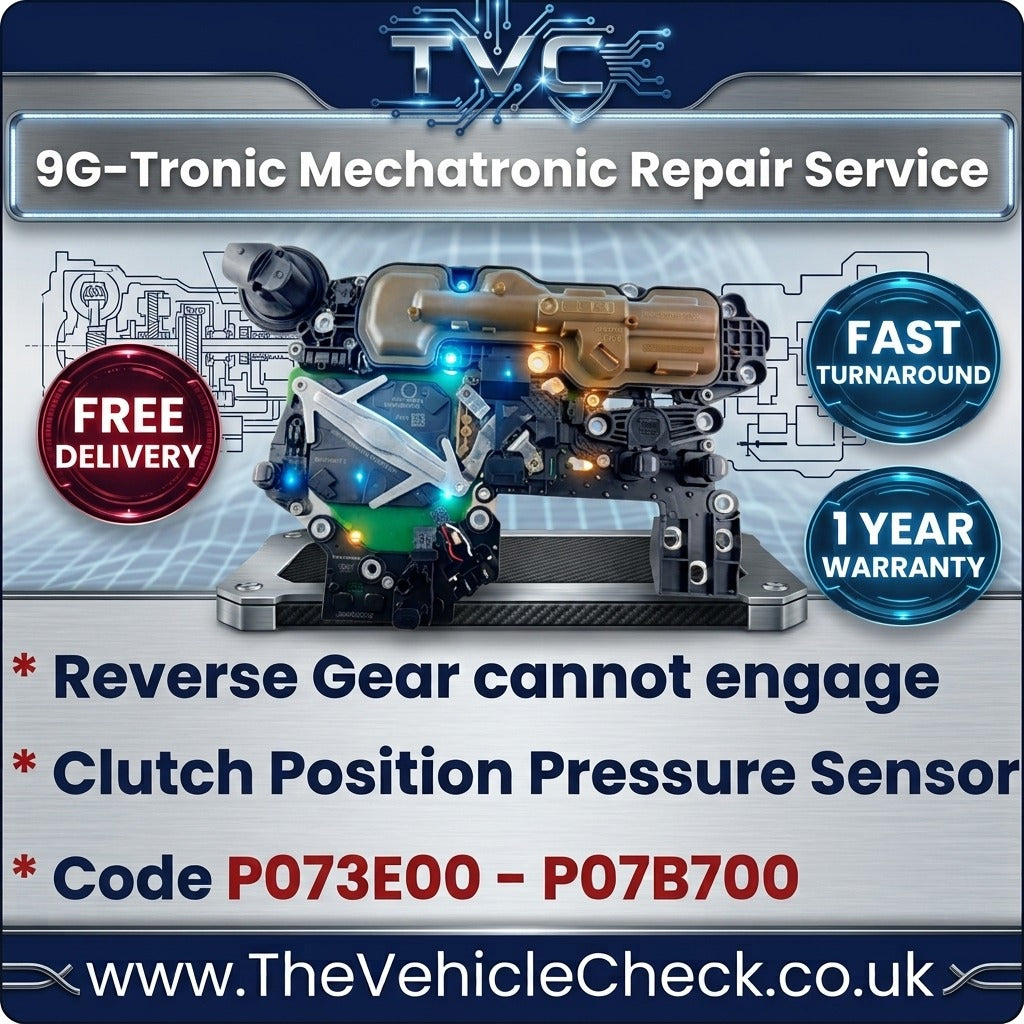 Mercedes V-Class W447 9G-Tronic mechatronic repair service by The Vehicle Check