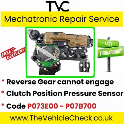 Mercedes 9G-Tronic TCM TCU P073E00 P07B700 Repair Service